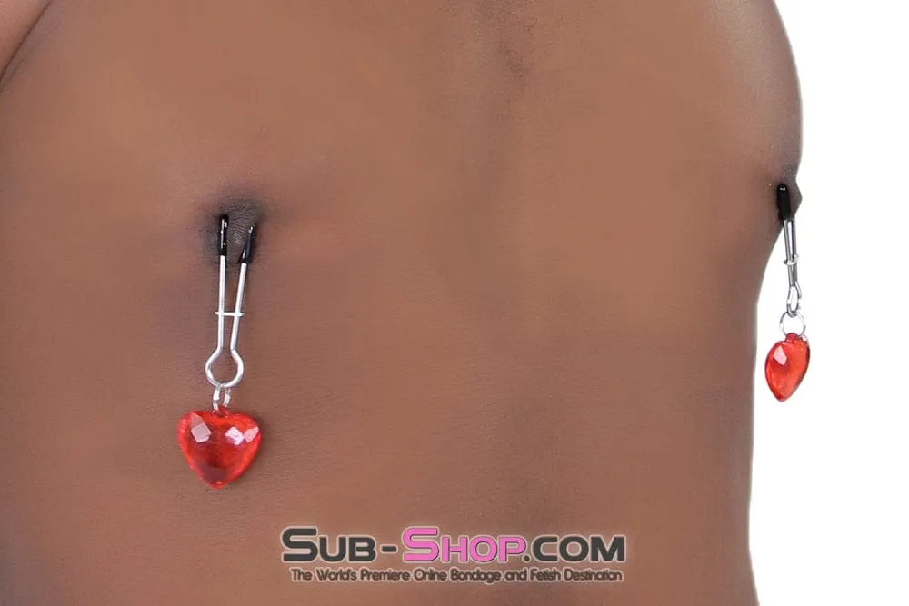 0518MQ-CB      Heart's Desire Tweezer Cock and Ball Clamps