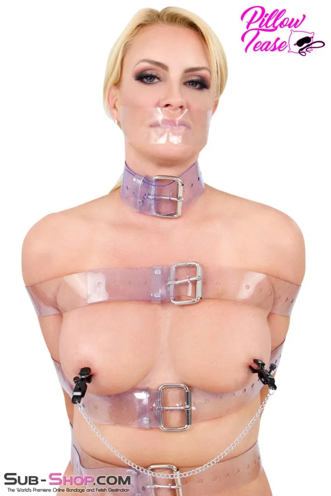 0526MH      Squeeze Play Blackline Wide Adjustable Nipple Clamps - MEGA Deal