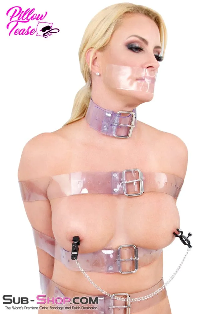 0526MH      Squeeze Play Blackline Wide Adjustable Nipple Clamps - MEGA Deal