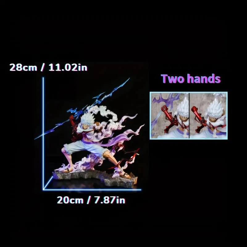 28cm Cool Anime Statue Exquisite Figure for Festive Gifting