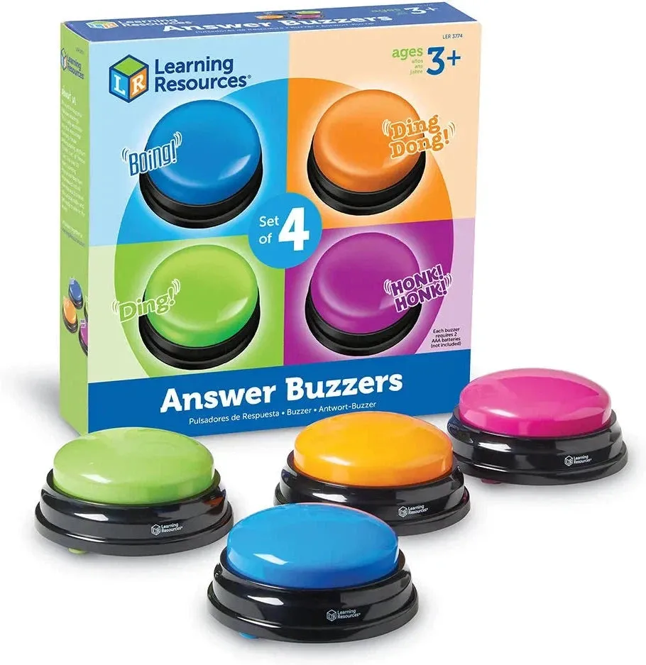 Answer Buzzer - Set of 4