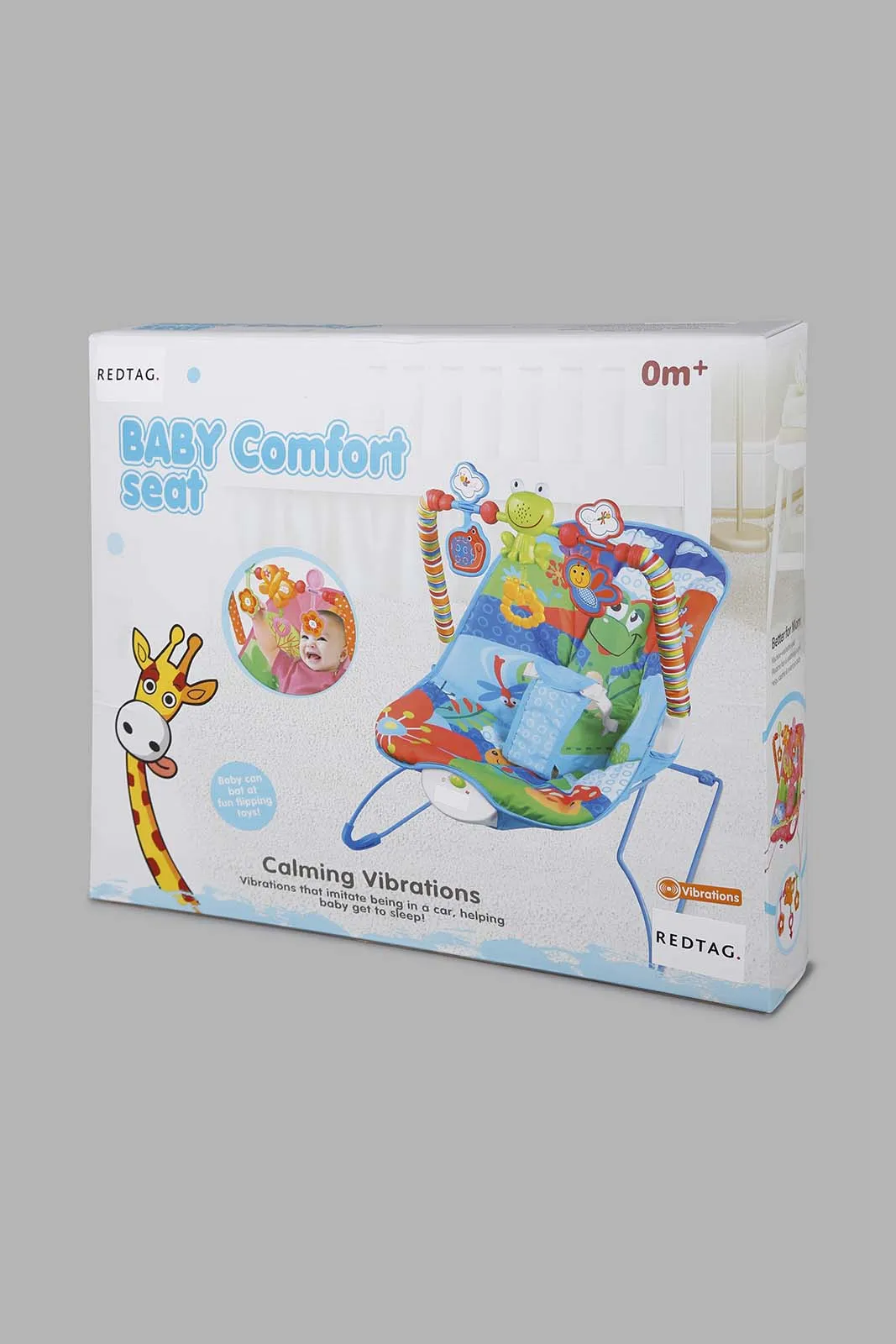 Baby Blue Comfort Seat With Calming Vibration