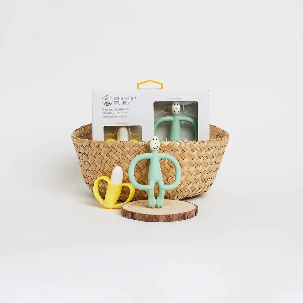 BANANA SOOTHER & MONKEY TEETHER