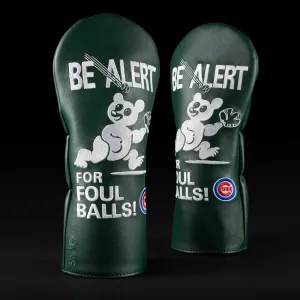 Be Alert For Foul Balls Driver Cover