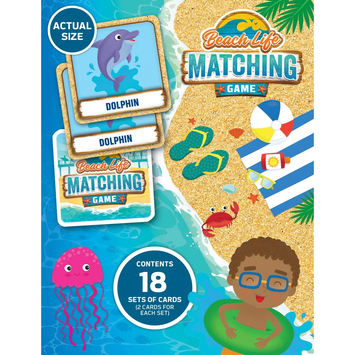Beach Life Matching Game
