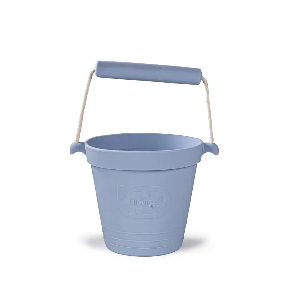 Bigjigs Dove Grey Eco Bucket and Spade