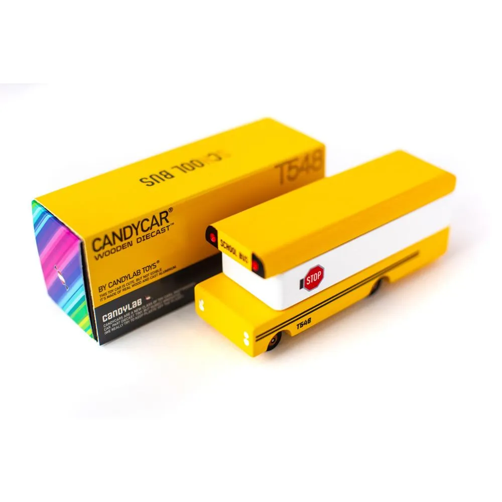 Candylab candycar cool school bus
