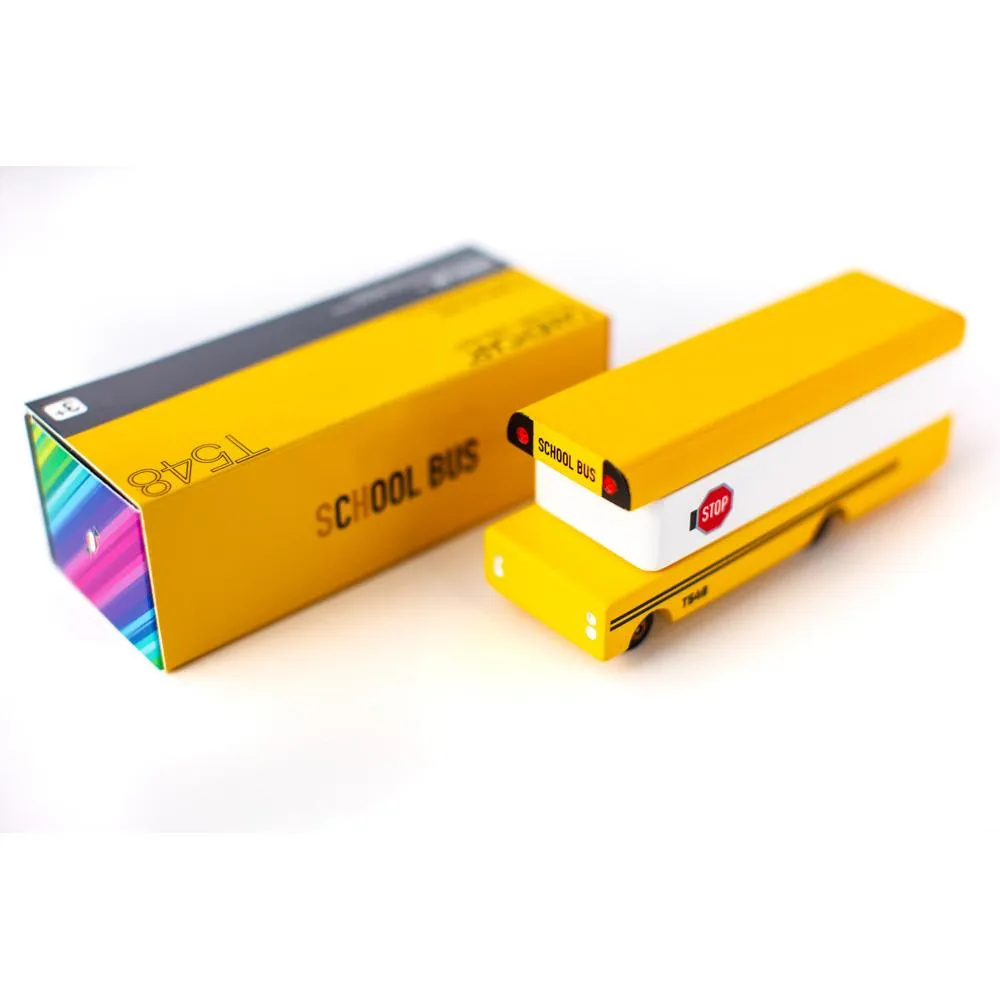 Candylab candycar cool school bus