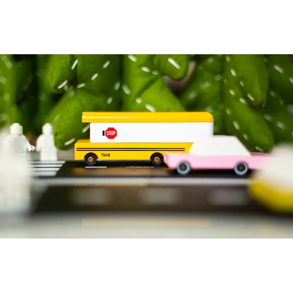 Candylab candycar cool school bus
