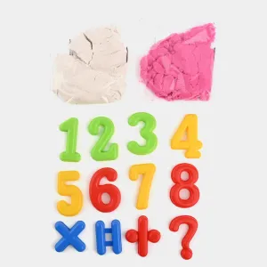 DIY Numerical Shapes Vitality Sand Playset For Kids