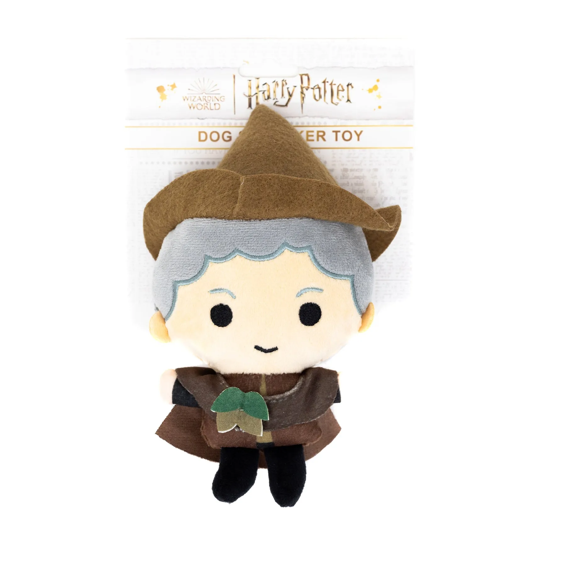 Dog Toy Squeaker Plush - Harry Potter Professor Pomona Sprout Standing Charm Full Body Pose by Buckle-Down