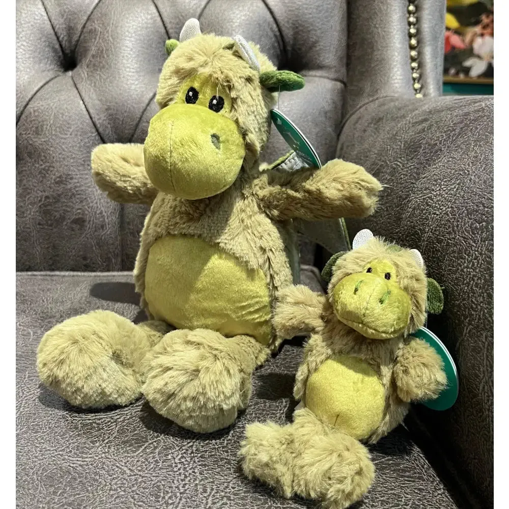 Dragon Green Soft Toys - 20cm & 9cm Available