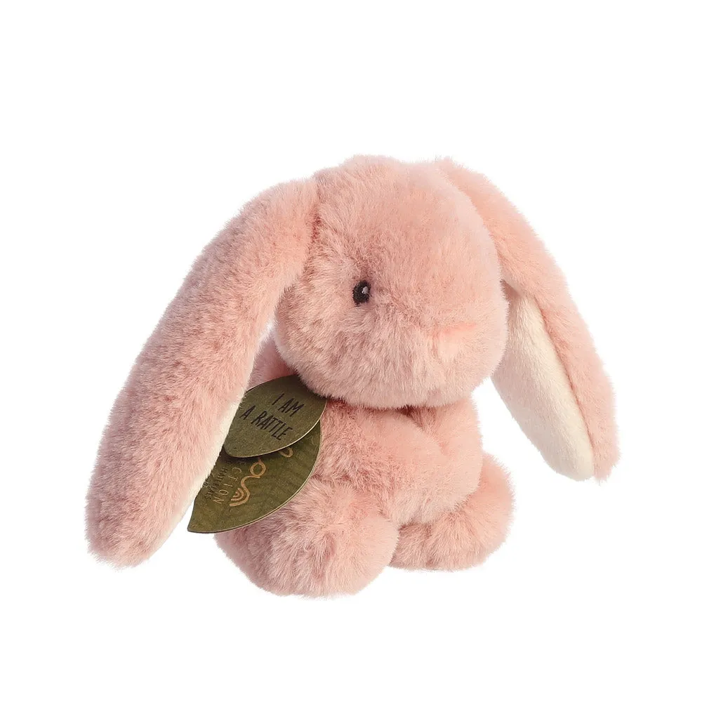 Ebba Eco Brenna Bunny Rattle Soft Toy