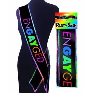 Engayged Party Sash - Novelty Sash