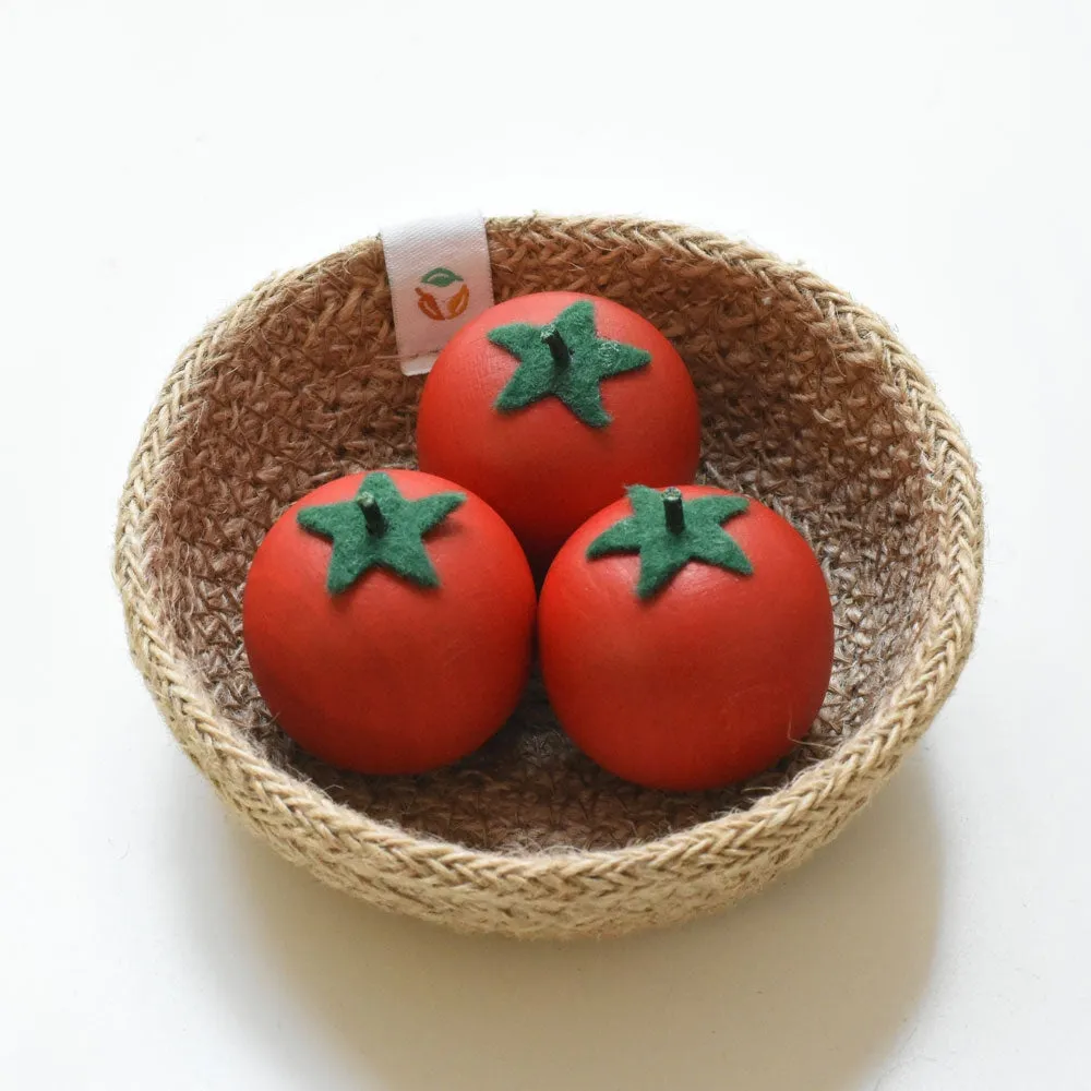 Erzi Tomato Wooden Play Food