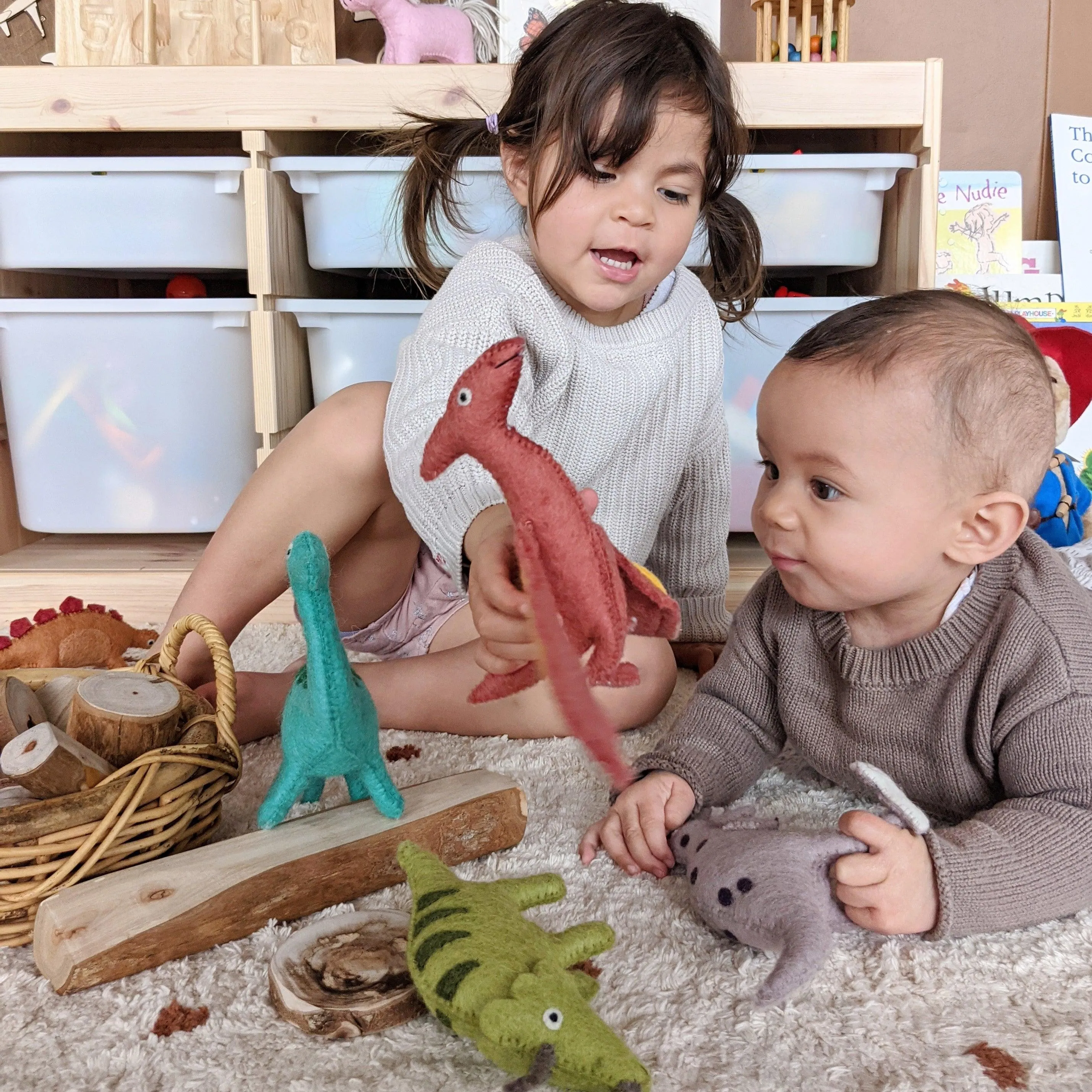 Felt Pteranodon Dinosaur Toy