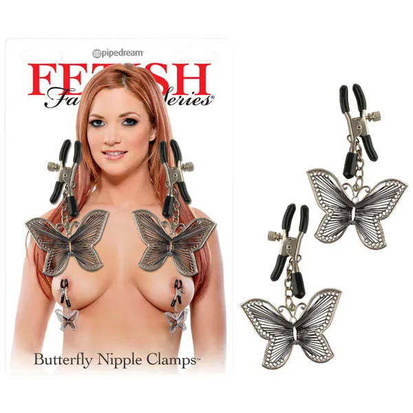 FETISH FANTASY SERIES BUTTERFLY NIPPLE CLAMPS