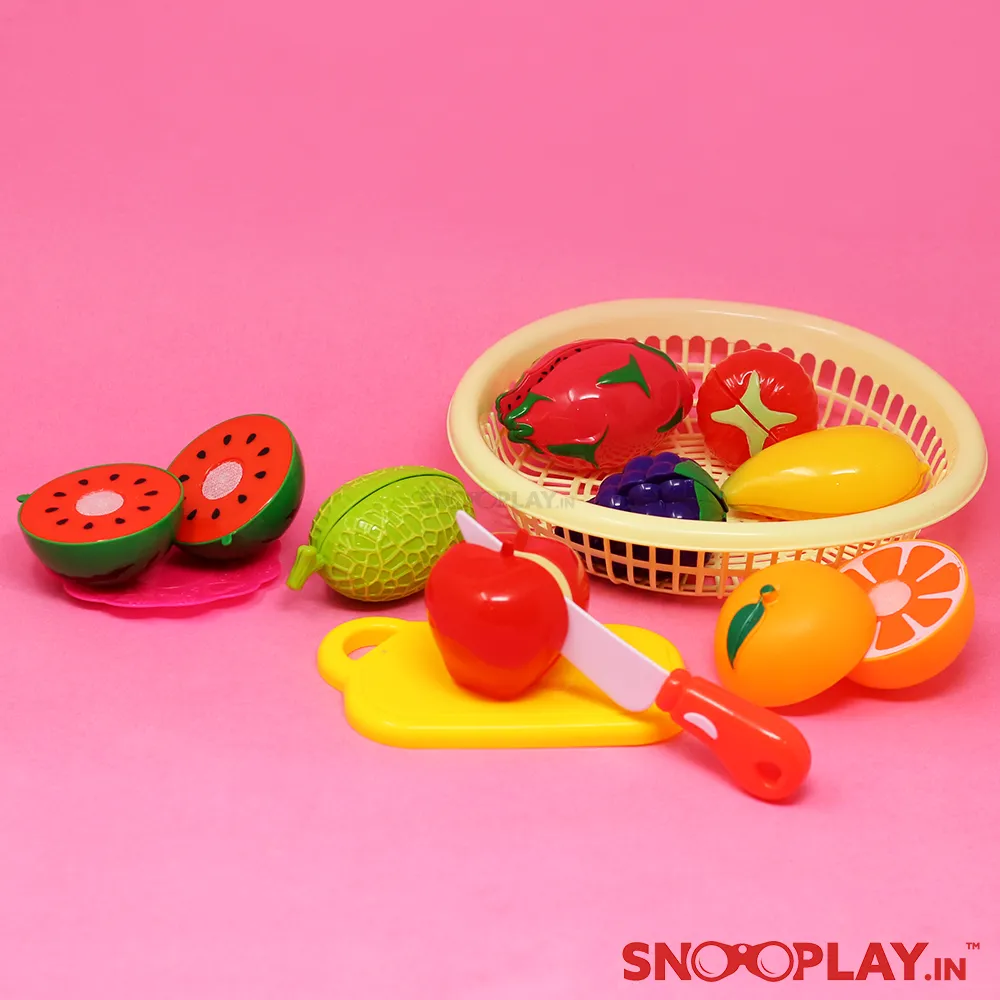 Fruits Set For Kids (Learn Chopping)