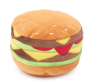 FuzzYard Hamburger Dog Toy