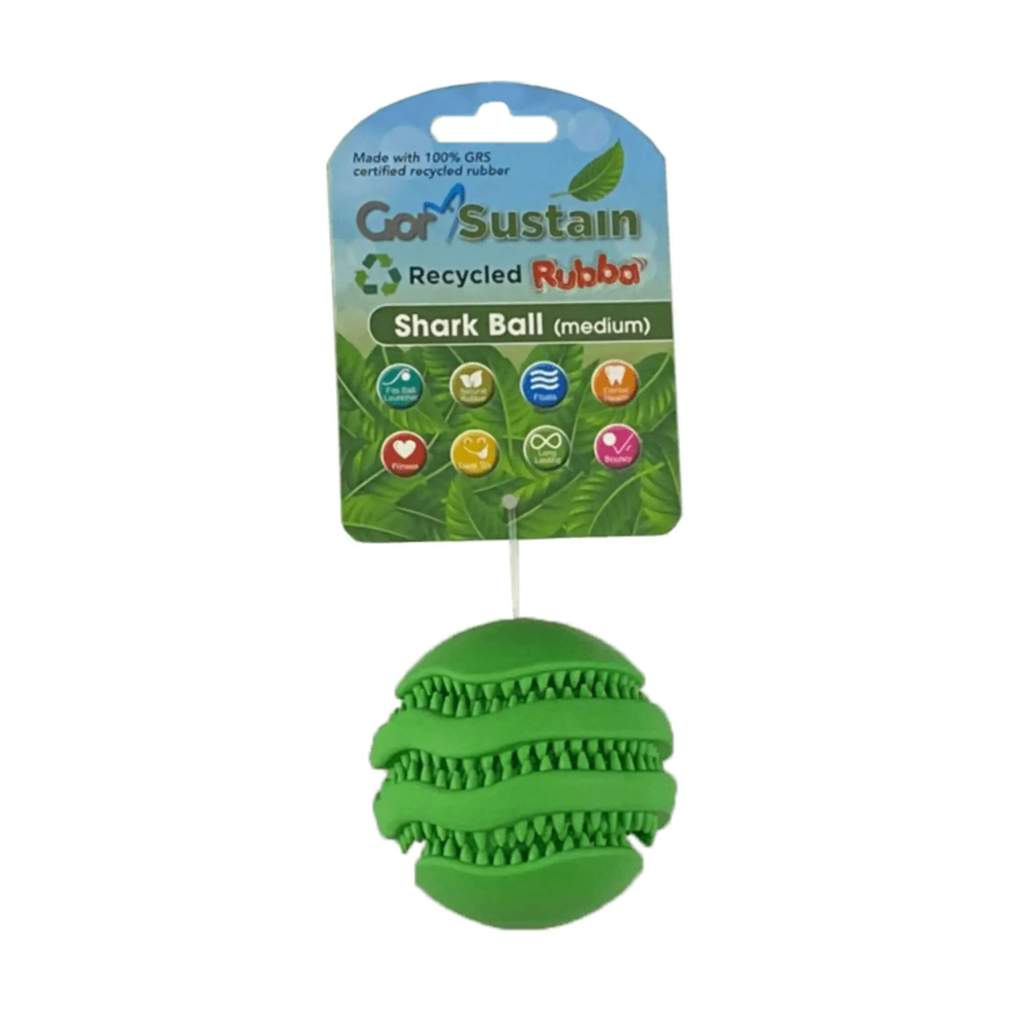 Gor Sustain Rubba Shark Dog Ball