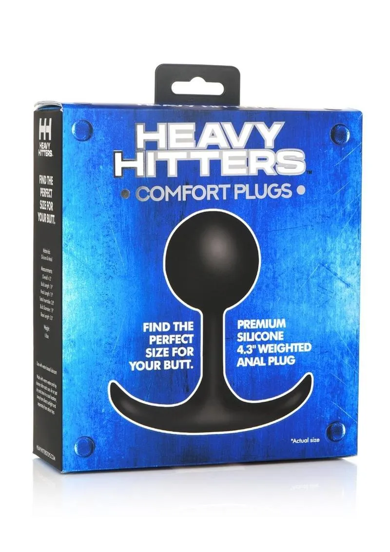 Heavy Hitters Comfort Plugs Premium Silicone Weighted Round