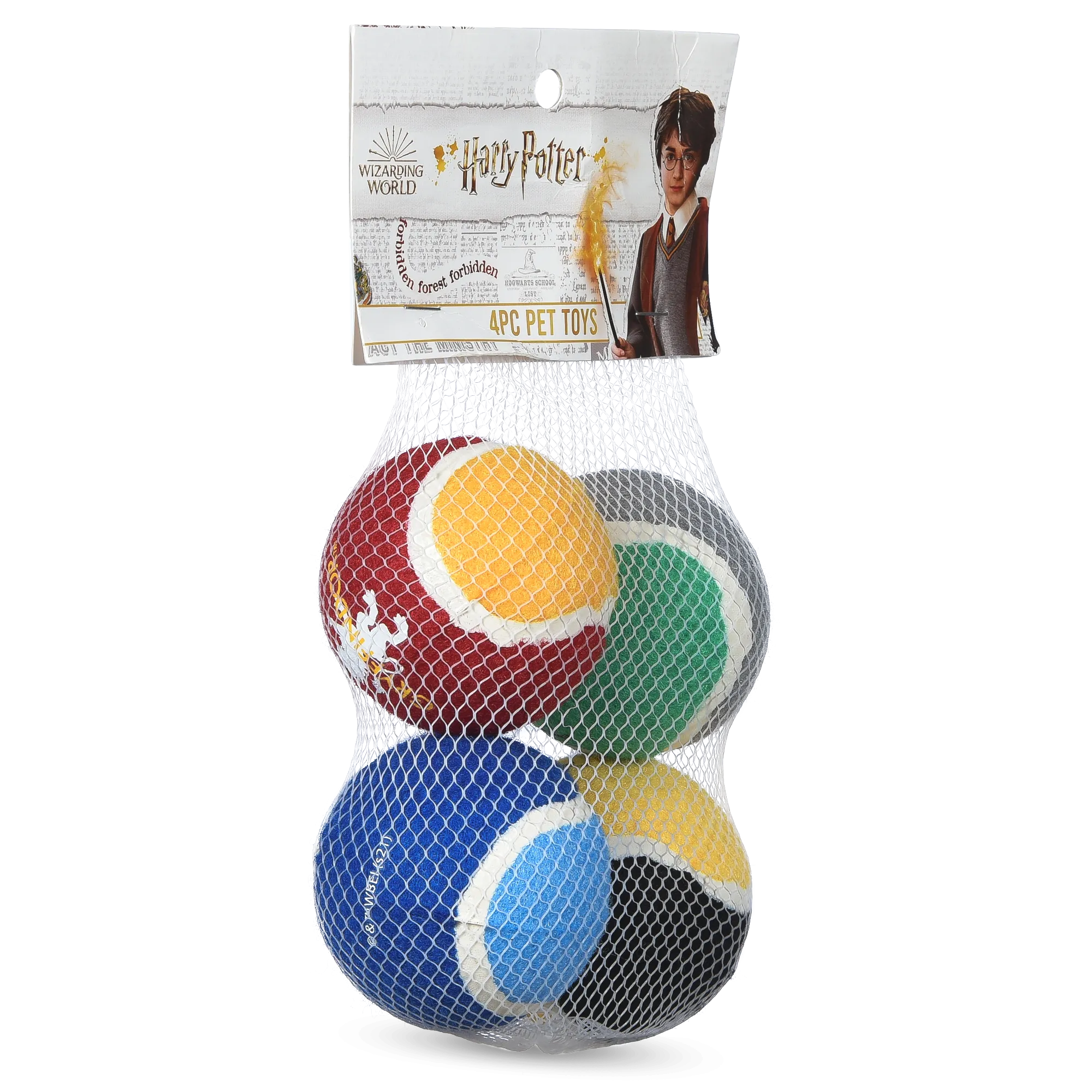 Hogwarts Pet Tennis Balls 4-Pack