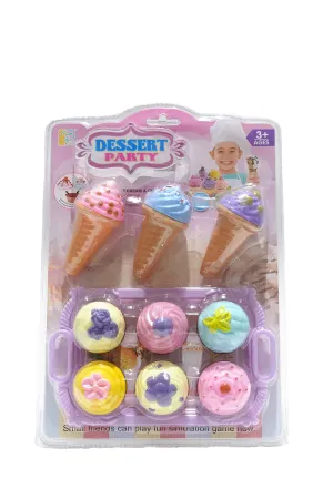 Ice-Cream Dessert Party Toy Set