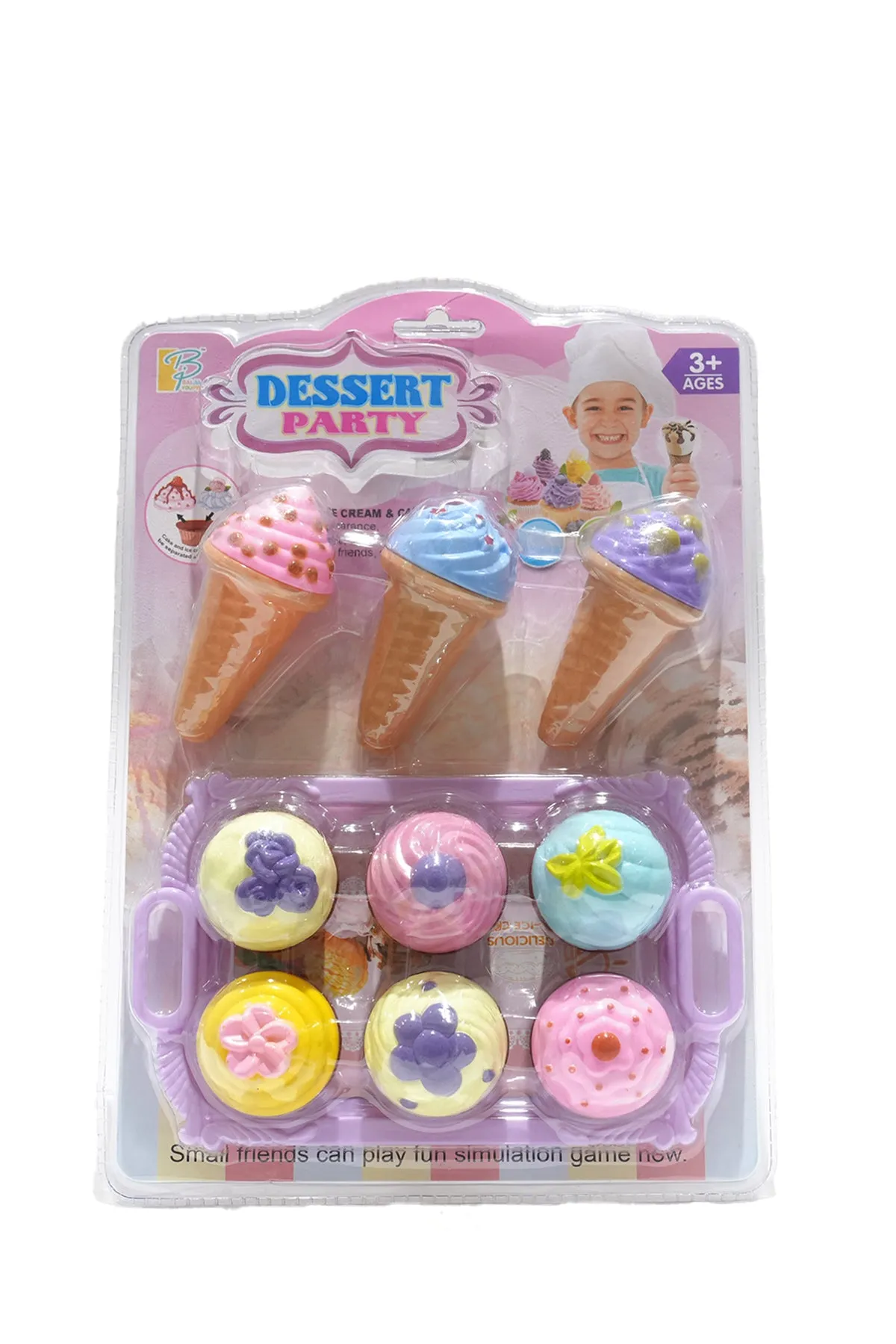 Ice-Cream Dessert Party Toy Set