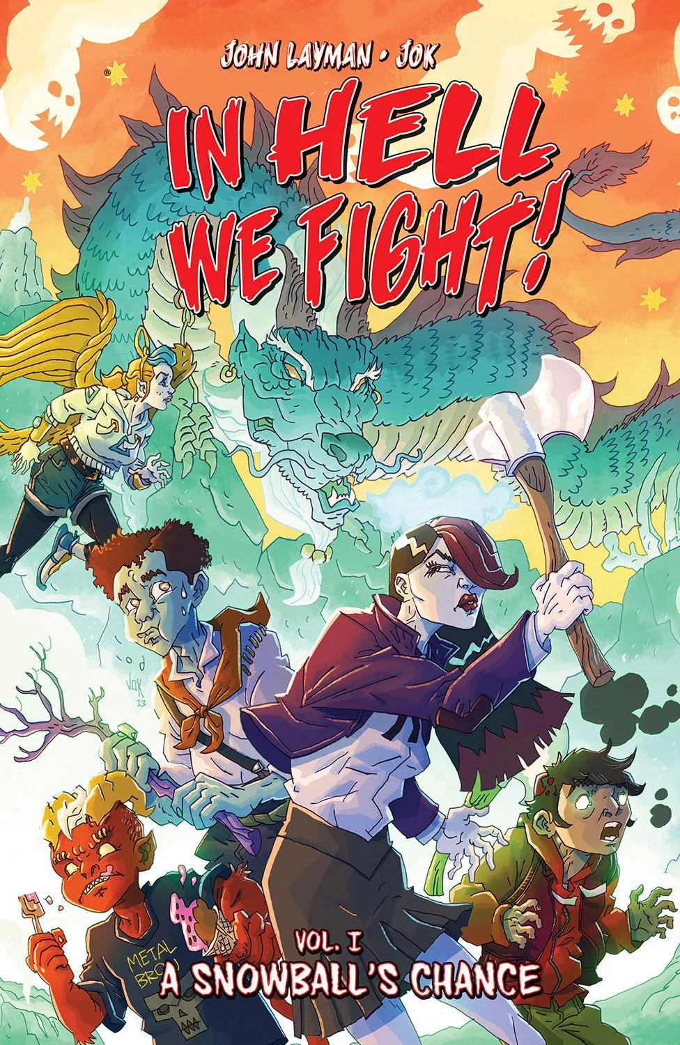 IN HELL WE FIGHT TRADE PAPERBACK VOL  01  A SNOWBALLS CHANCE