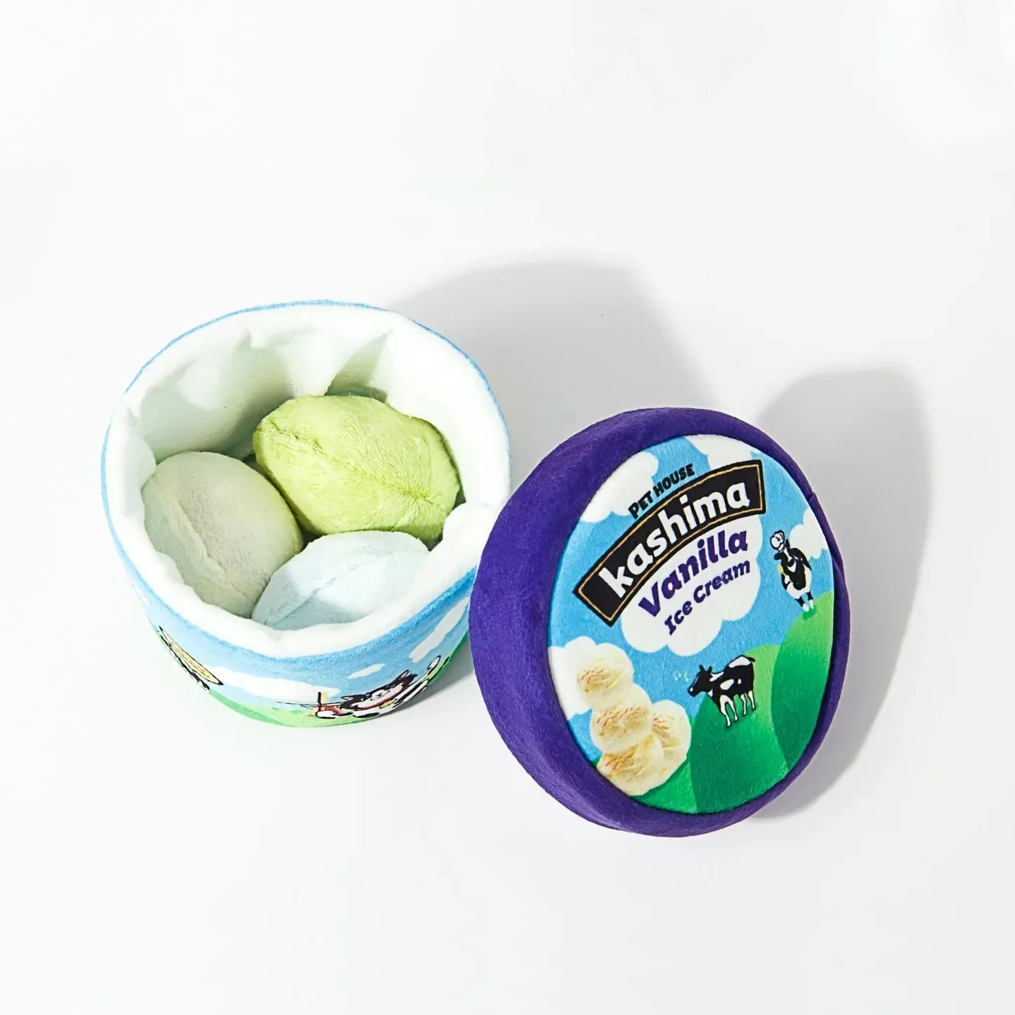 Kashima Chew Dog Toy (Ice Cream)