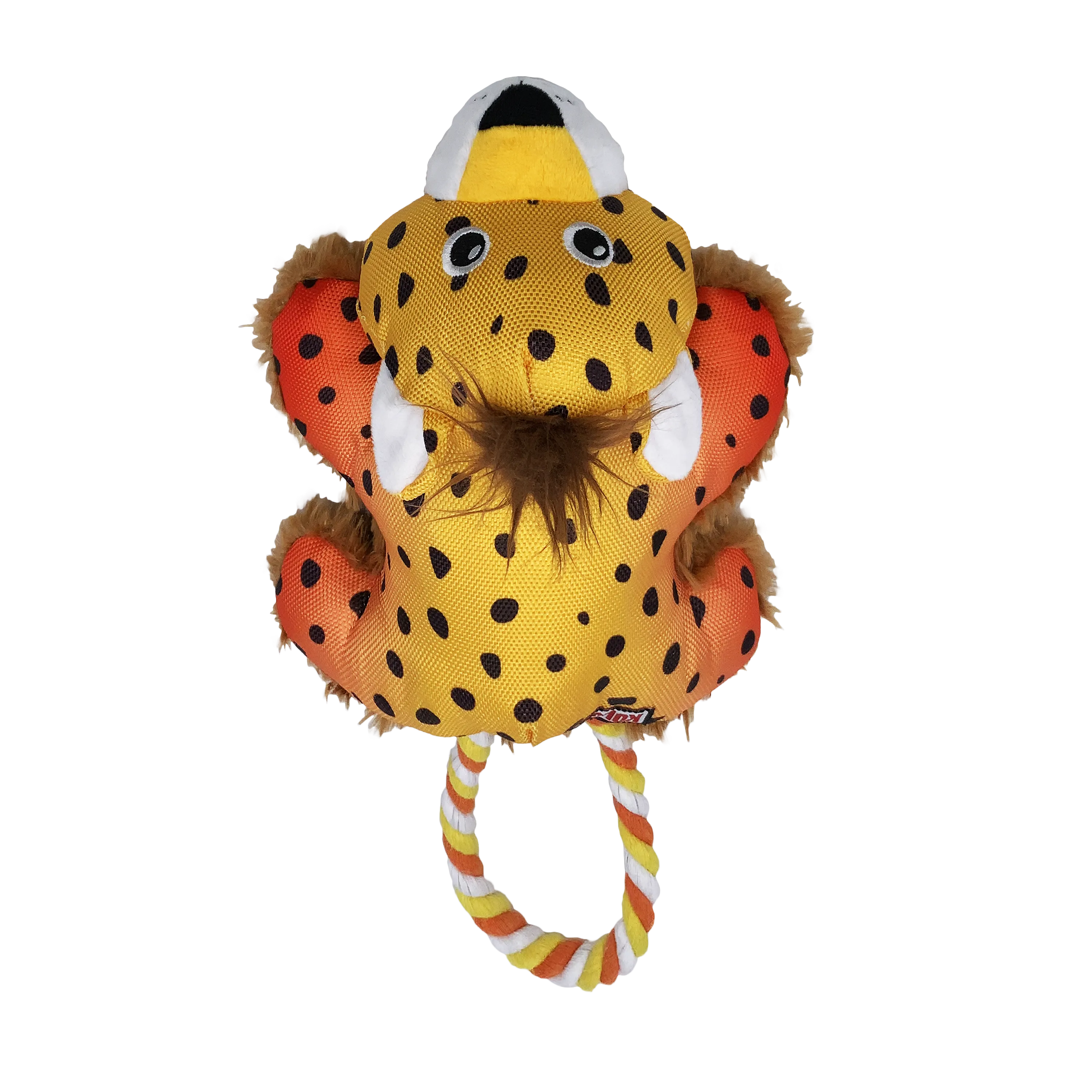 KONG Cozie Tuggz Cheetah’s Dog Toy (Small/Medium)