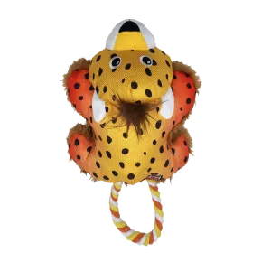 KONG Cozie Tuggz Cheetah’s Dog Toy (Small/Medium)