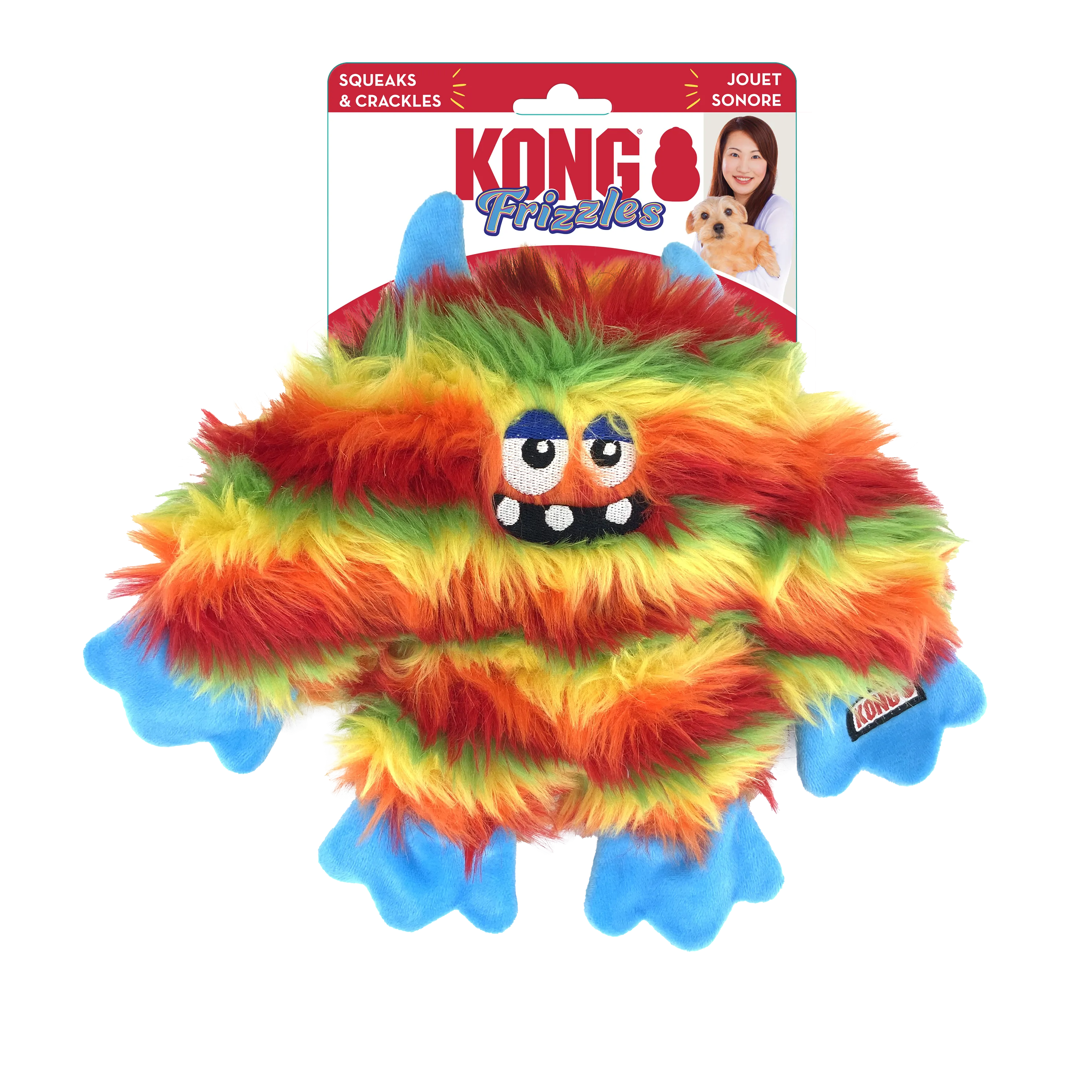 Kong Frizzle Zazzle Dog Toy (Medium)