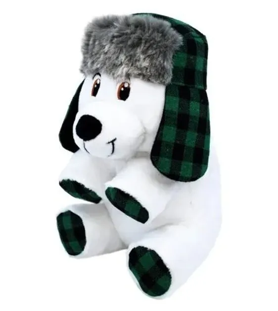 Kong Holiday Comfort Polar Bear Plush Dog Toy (Assorted Colours)