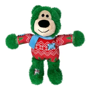 KONG Holiday Wild Knots Bear Dog Toy