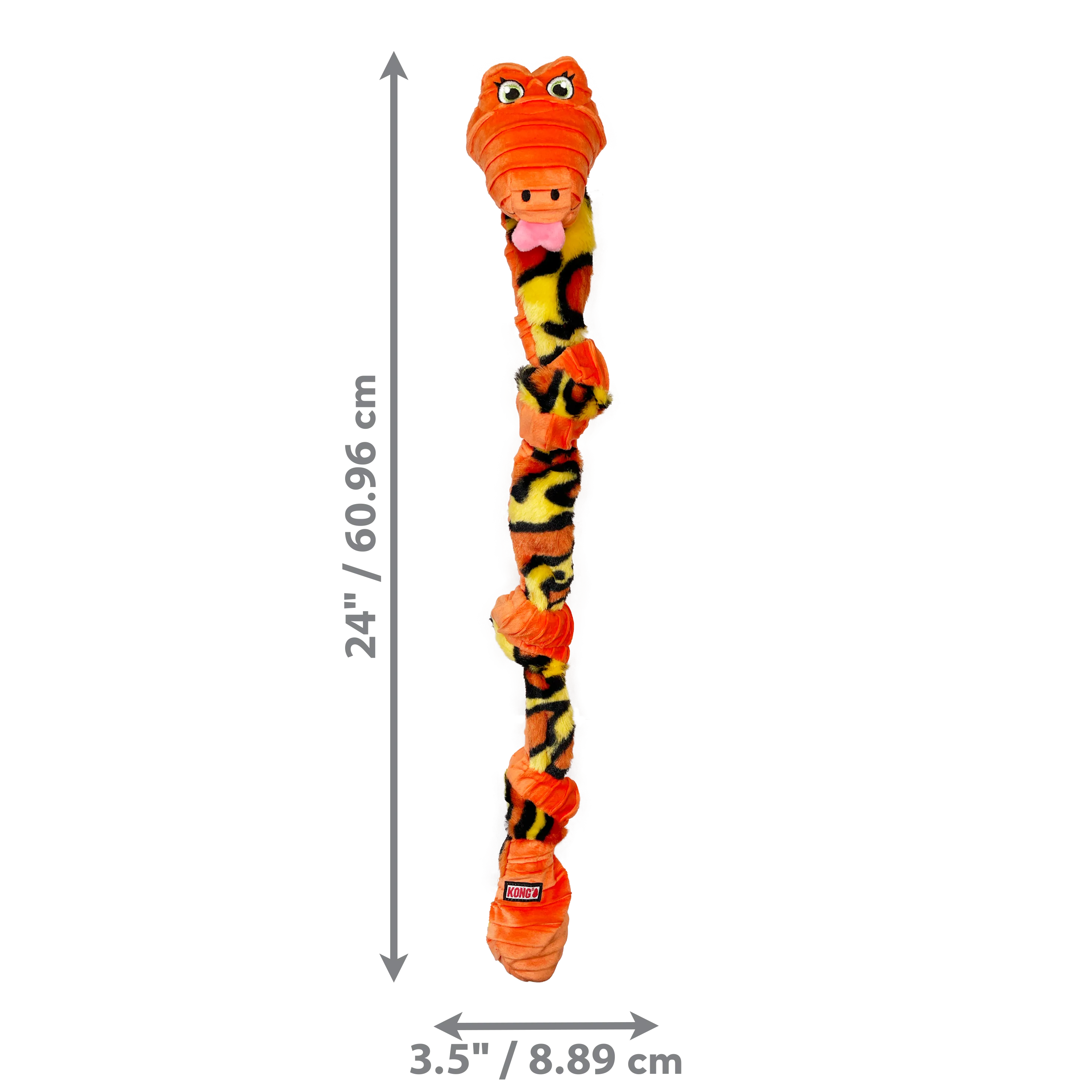 KONG Knots Snake Assorted Dog Toy (Medium/Large)