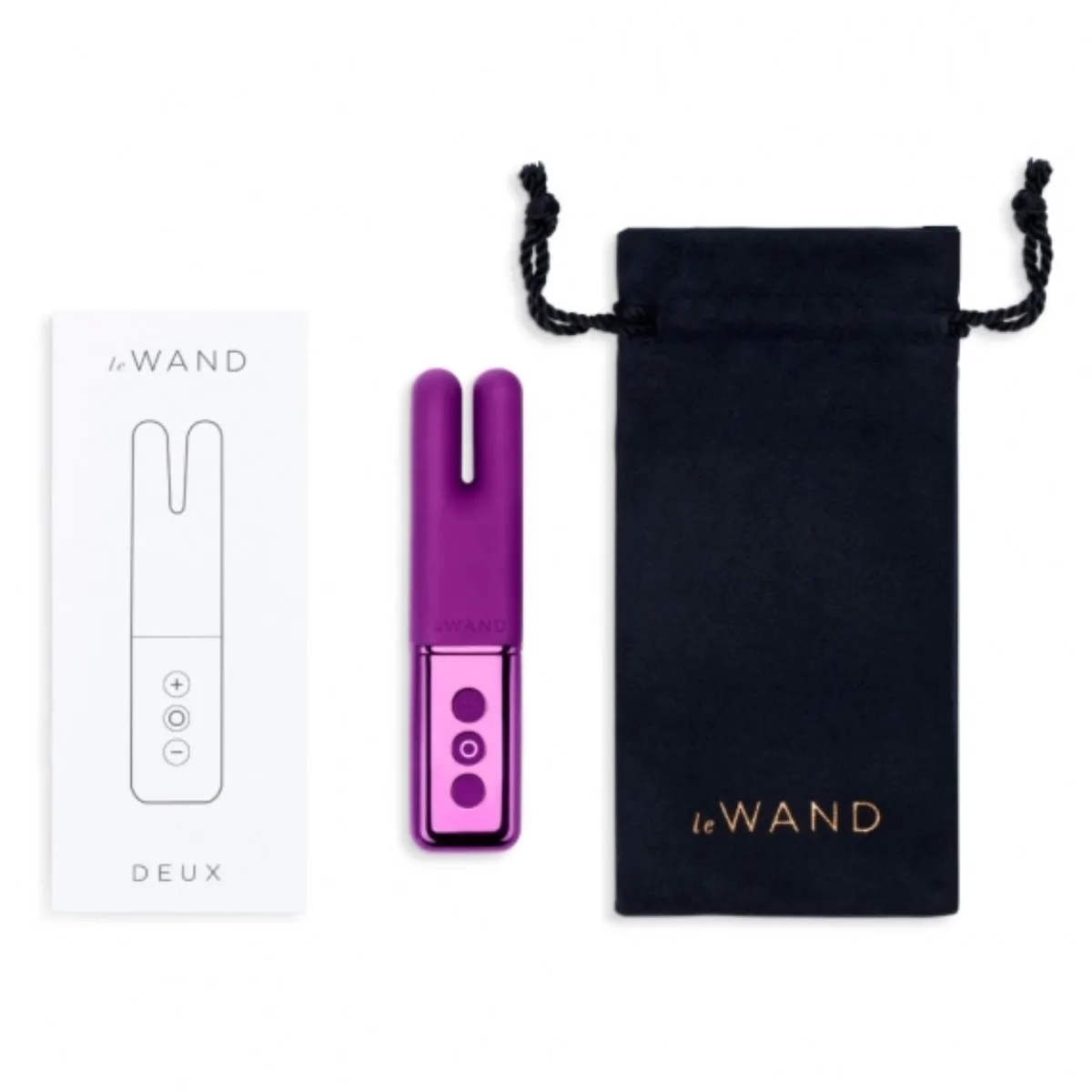 Le Wand Deux Twin Motor Vibrator Cherry