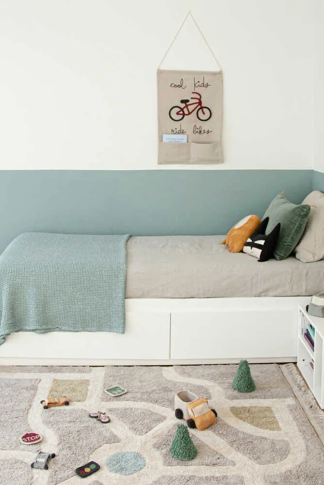 Lorena Canals Wall Pocket Hanging Cool Kids Ride Bikes
