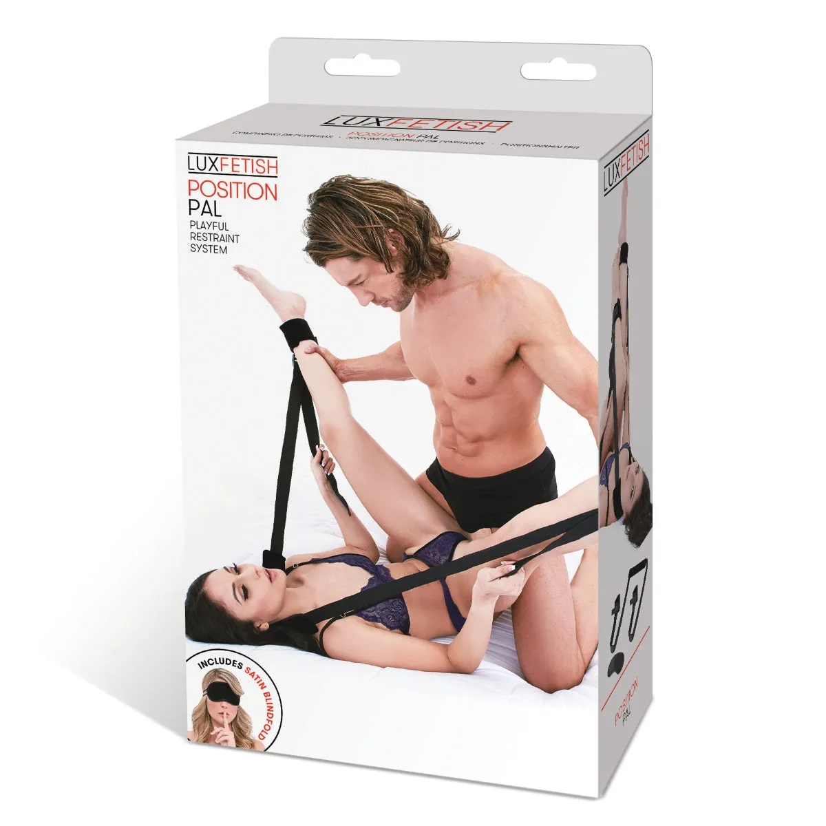 Lux Fetish Position Pal Black Playful Restraint System