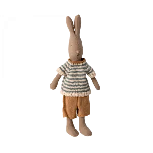 Maileg Rabbit Size 1, Brown - Shirt & Shorts