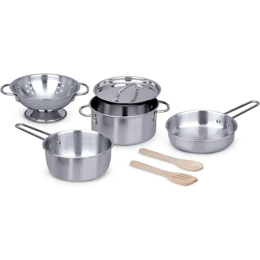 Melissa & Doug Pots & Pans Cooking Play Set