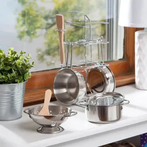 Melissa & Doug Pots & Pans Cooking Play Set