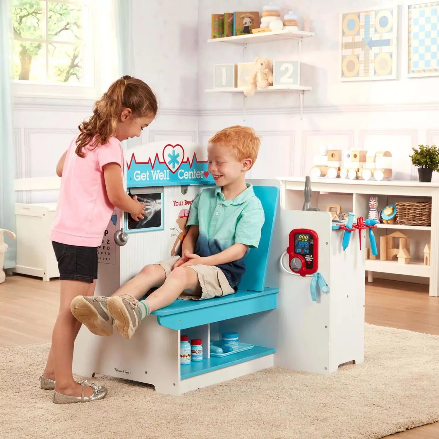 Melissa & Doug Wooden Get Well Physician Activity Center Melissa & Doug