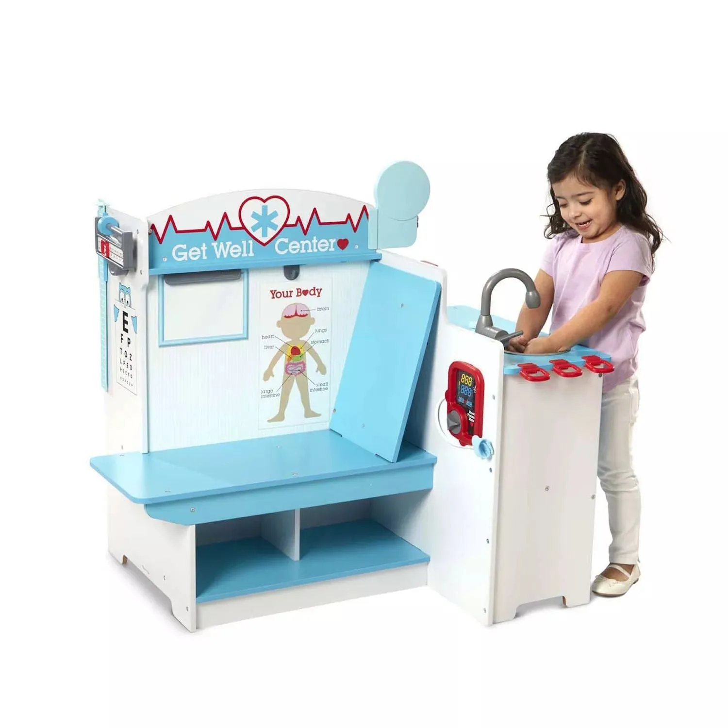 Melissa & Doug Wooden Get Well Physician Activity Center Melissa & Doug