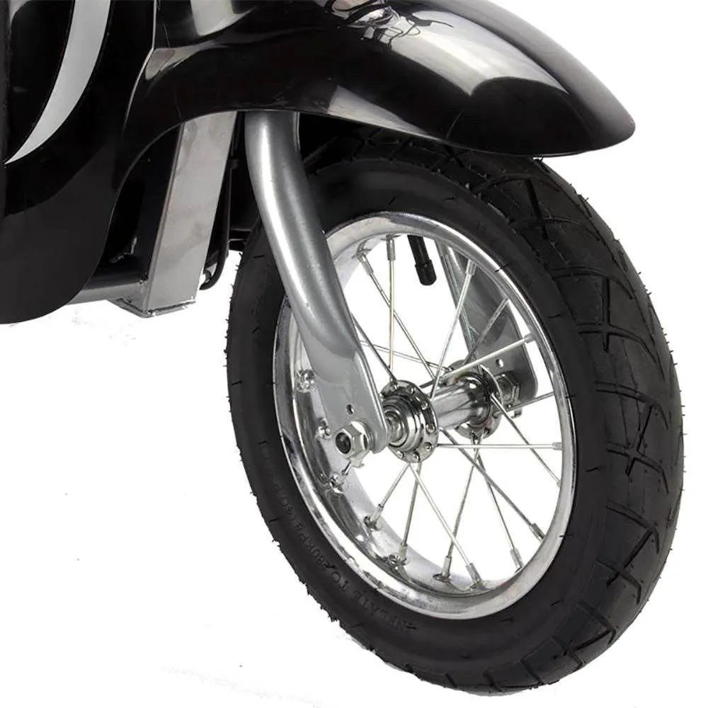 Miniature Electric Retro Scooter Razor Pocket Mod Euro 24V 250W Black Razor