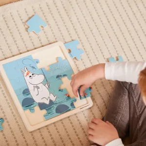 Moomin Fishing Wooden Square Puzzle - Barbo Toys