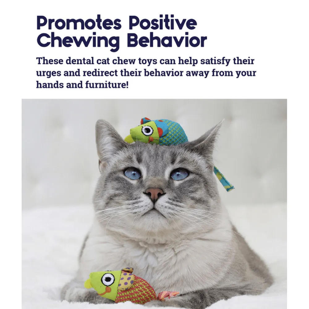 Outward Hound Catnip Chew Mice Toy for Cats