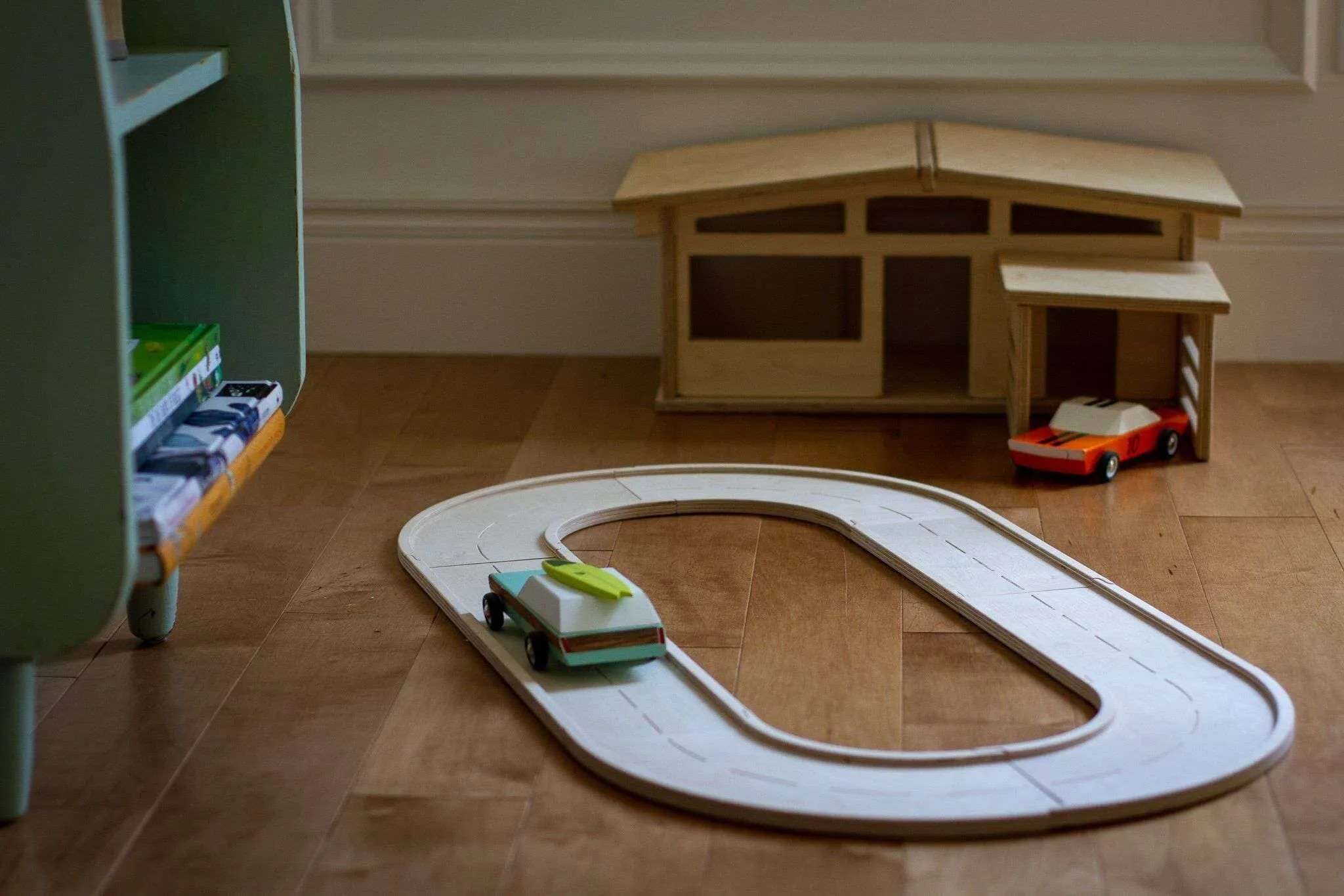 Oval Wooden Track
