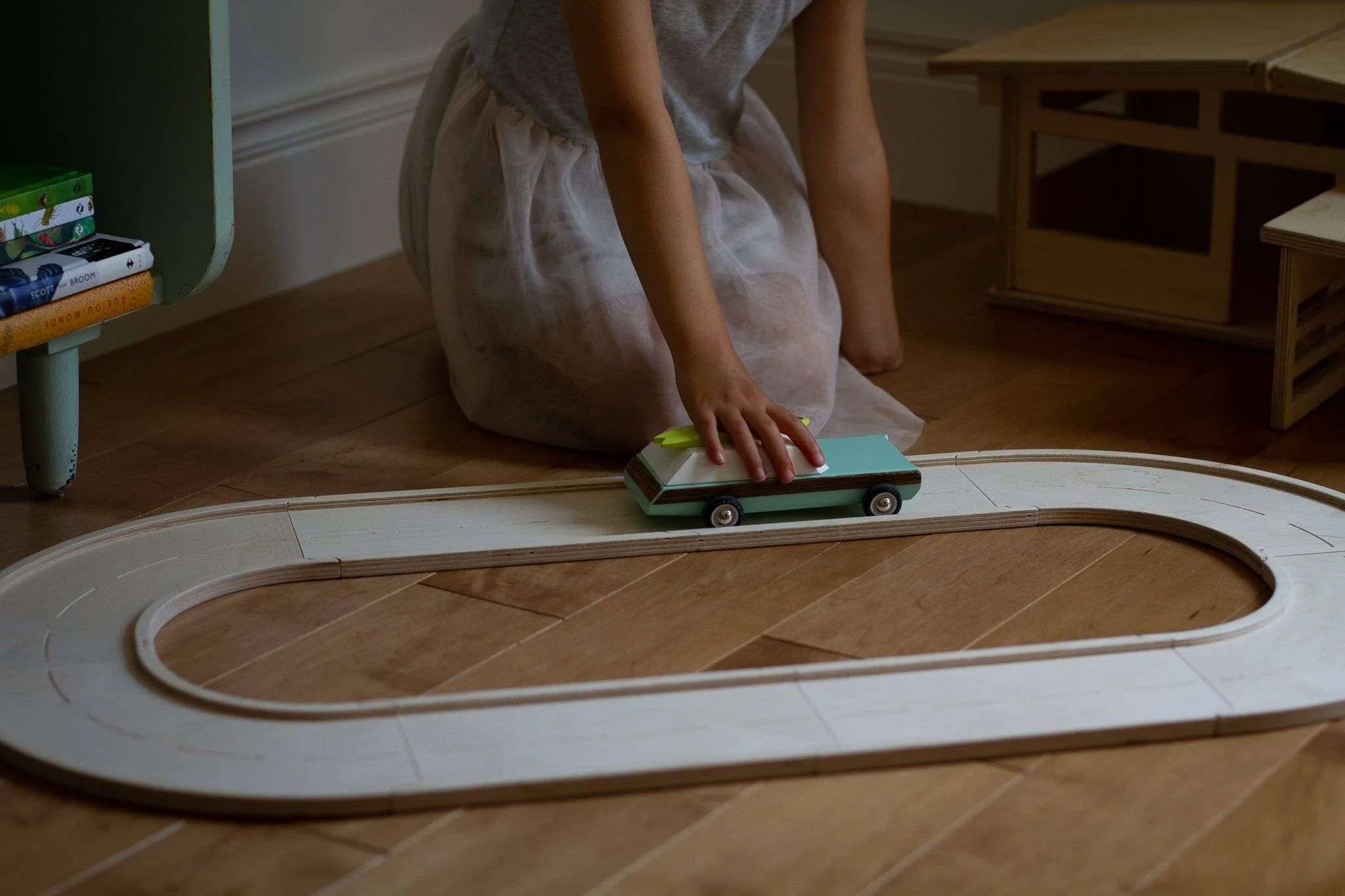 Oval Wooden Track
