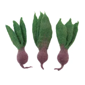 Papoose Toys Mini Felt Beetroots